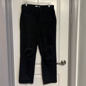 NWT Old Navy Sky-Hi Straight Jeans in size 10